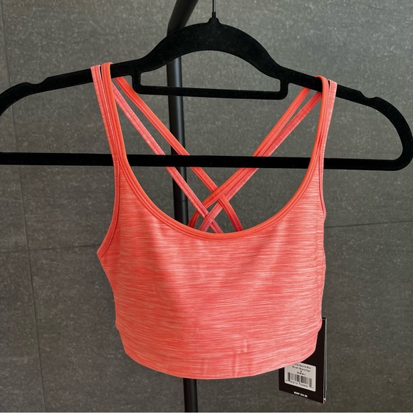 Four Laps Vitality Sports Bra Blush Space Dye Size Small - Picture 1 of 6
